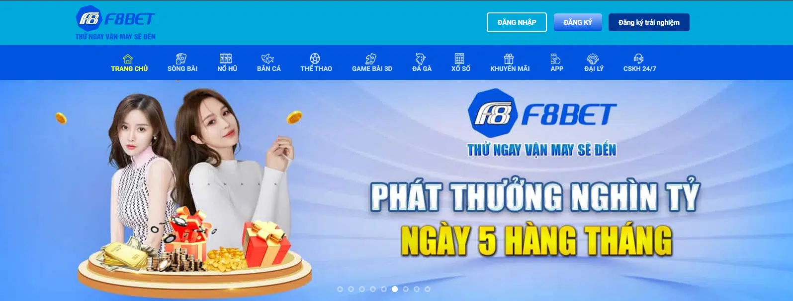 Nhiều khuyến mãi F8BET cực HOT đang chờ bạn