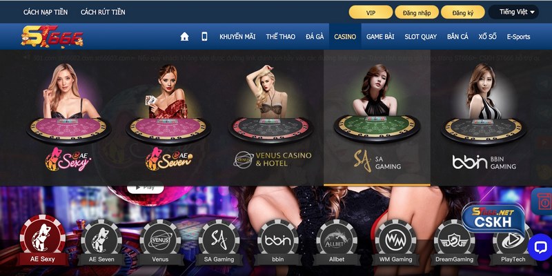 giao dien nha cai st666